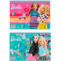 Μπλοκ ζωγραφικής 40Φ Α4 21x30 Νο19 Barbie
